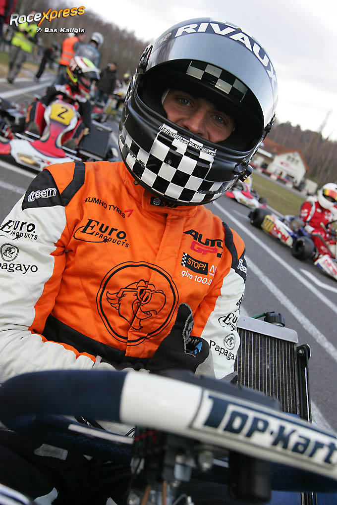Meindert van Buuren; karting als voorbereiding op autoraceseizoen
